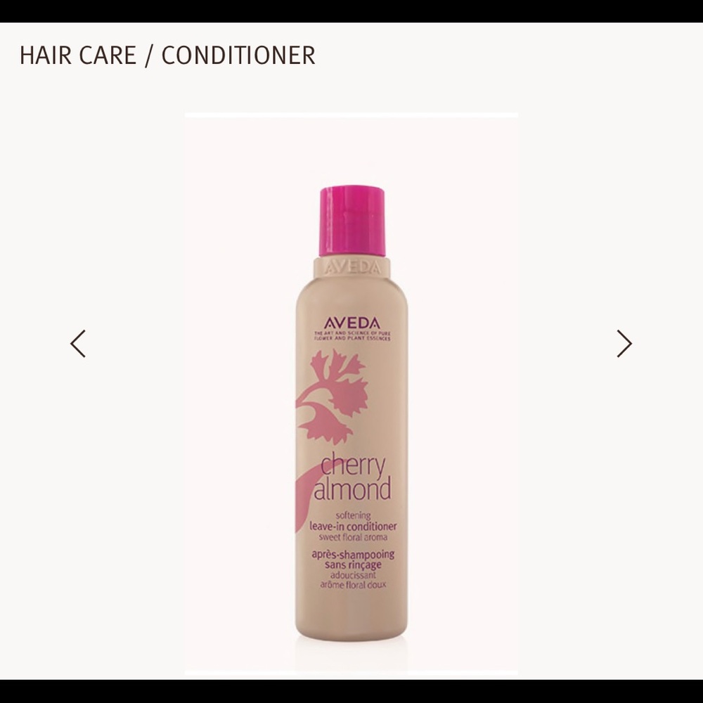 🍒AVEDA🍒Cherry Almond Leave In Conditioner